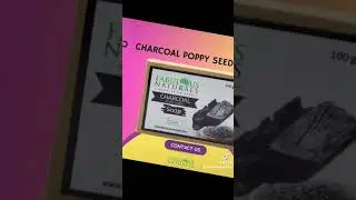 ✨ Purify and exfoliate with Fabulous Naturals' Charcoal Poppy Seeds Soap!  #CharcoalPoppySeedshop