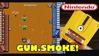 Gun.Smoke Nintendo Famicom Disk System NES Unboxing & Gameplay Review Let's Play Retrogaming