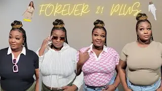 FOREVER 21 PLUS SIZE SPRING TIME FASHION HAUL!!