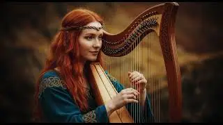 Harp Echoes in the Highland Mist | Relaxing Music | Female Vocales in Gaeilge
