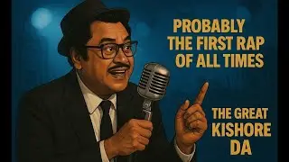 RAP by KISHORE Da | Probably the first Rap Ever | Bars | The KISHORE Da..| KISHORE KUMAR