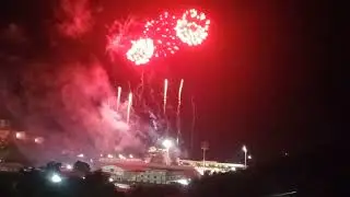 Grand Opening and singing of PNG 19 NRL team, Lamana Fireworks 🎆🎇