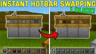 Мгновенная замена хотбара в Minecraft!! НОВАЯ ФУНКЦИЯ!!
