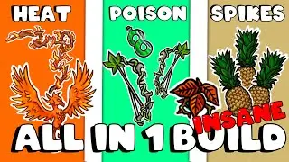 FLAME WHIP is INSANE with POISON IVY & SPIKES - BACKPACK BATTLES