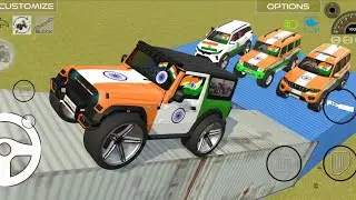 Modified Mahindra Thar Car Games: Indian Cars (Gadi Wala Game) - Car Game Android Gameplay 2025