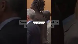 Young Thug Sentenced to 15 Years of Probation | Billboard #Shorts