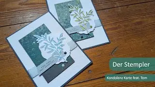 Kondolenz Karte feat. Tom | Der Stempler ~ Stampin Up!