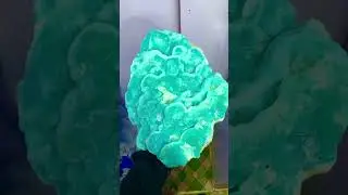 Blue Aragonite || #short #shortvideo #gemstone #aragonite #shorts