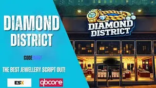[ESX/QBCORE] Diamond District - The best fivem jewellery script (First release video)
