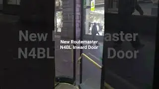 Новая внутренняя дверь Routemaster N4BL #busdoors #inwarddoors #newroutemaster #n4bl #fortheloveo...