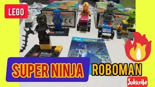 LEGO SUPER NINJA ROBOMAN HITAM // LEGO SUPER NINJA ROBOMAN BLACK #legoninjago #superninja #lego