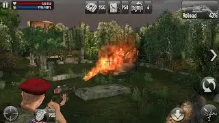 Frontline Commando: D-Day Gameplay | Map : - Juno | Mission : - 23 ( Juno : Day-3 2045Z )