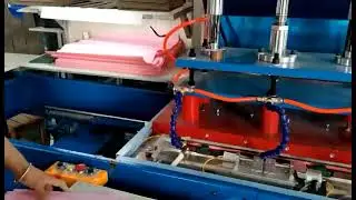 PP paper file folder pocket document folder pouch bag auto hf welding cutting filing making machine