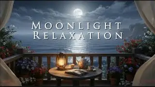 Relaxing Moonlight Music 🌙 Calm Night by the Sea | Deep Relax & Sleep
