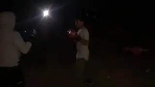 Jacoby VS Tj ~backyard boxing(Texas)
