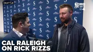 Cal Raleigh on what makes Rick Rizzs special as the voice of the Mariners