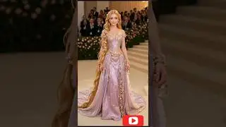 Disney Princesses Walked the Met Gala Red Carpet | Magical Fashion Moments! 👑✨