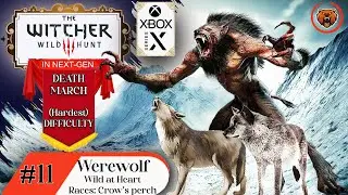 WITCHER 3 NEXT GEN XBOX Walkthrough Gameplay Part 11 | DEATH MARCH | WEREWOLF | Dauntless Dyutams