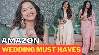AMAZON HAUL| AMAZON WEDDING MUST HAVES | GoGlam