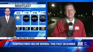 Northeast sees colder December amid global warming trend