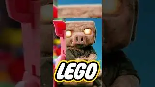 Baby Piglin Minecraft Movie #minecraft #lego #pig