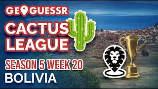 CACTUS LEAGUE CHAMPION!!! - Cactus League S5W20 (Bolivia)