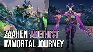Amethyst Immortal Journey Zaahen Skin | League of Legends | Chromas Skin