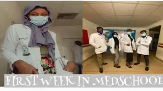 FIRST WEEK OF MEDICAL SCHOOL// A WEEK IN A LIFE OF A GHANAIAN MEDICAL STUDENT// Najilahu Wunnam
