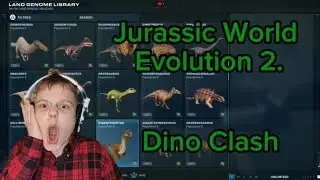 МИР ЮРСКОГО ПЕРИОДА: ЭВОЛЮЦИЯ 2: СТОЛКНОВЕНИЕ ДИНОЗАВРОВ #jurassicworld #dinoclash #битвыдинозавр...