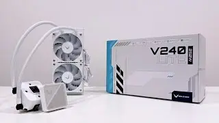 Valkyrie V240 Lite White AIO &ndash; Unboxing & Install on Intel LGA 1851 + Clean PC Build!