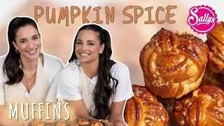 Pumpkin Spice Hefeknoten aus der Muffinform 🎃 mit Amira Aly