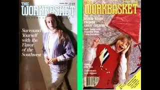 The Workbasket №1, №3 1990 Fashion magazine in english