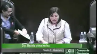 Dip. Beatriz V&eacute;lez (PRI) - Iniciativa