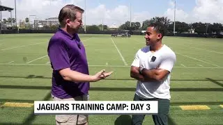 News4JAGs: Offense has a tough day on third morning of training camp