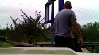 Installing a pole sign