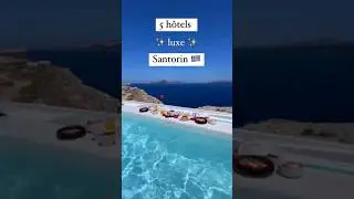 Top 5 #luxury #hotels in #santorini #greece #travel #views #top #resort #wow #beautiful #vlog