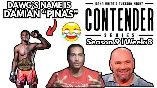 КАК ЕГО ЗОВУТ!?!? DWCS СЕЗОН 9 НЕДЕЛЯ 8 ОБЗОР