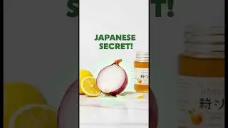 Japanese Secret to Never Getting Sick! 🧅🍯🍋 (Onion Remedy Explained)