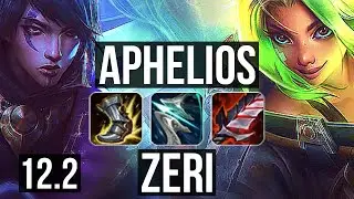 APHELIOS & Janna vs ZERI & Nautilus (ADC) | Rank 1 Aphelios, Rank 9, 3/2/11 | NA Challenger | 12.2