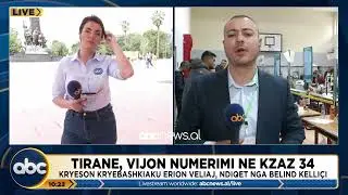 Tirane, vijon numerimi ne KZAZ 34, Erion Veliaj thellon rezultatin  | ABC News Albania