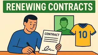 FC26 How To Renew A Players Contract In Manager Career Mode FC26 Tutorial 