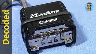(выбор 624) Как раскодировать кодовый замок Master ProSeries 1178
