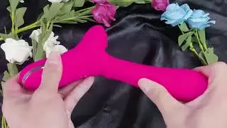 Clitoral Sucking Vibrator 2-in-1 Clit Sucker G-Spot Stimulator