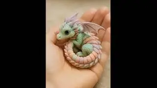 Macaron Dragon Delight  #dragon #fantasy #cute #shorts