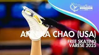 Annika CHAO (USA) | Junior Women Free Skating | Varese 2025