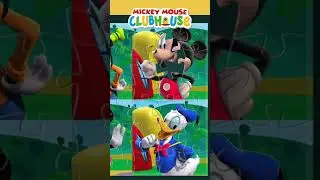 Mickey Mouse Goofy Minnie Mouse and Donald Duck Puzzle | Last Pieces #puzzle #puzzlegame #shorts