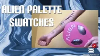 ALIEN PALETTE SWATCHES- JSC