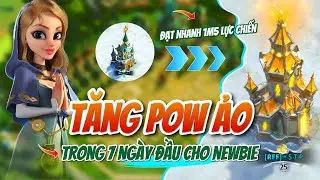 MẸO TĂNG POW ẢO CHO NEWBIE TRONG 7 NG&Agrave;Y ĐẦU | Call of Dragon | Những c&aacute;ch tăng lực chiến miễn ph&iacute;