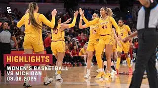 Women's Basketball: USC 82, Michigan 70