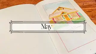 PLAN WITH ME | May 2025 Creative Bullet Journal - 1970&rsquo;s Theme